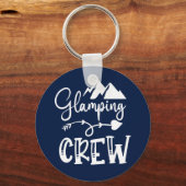 グランピングキャンピングキャンパーアクセサリー キーホルダー (正面)