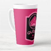 グランピングクイーンキャンピングインスタイル カフェラテマグ (左アングル)