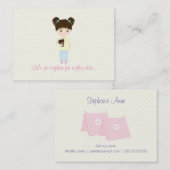 グランピングスリープバーパーティー コーリングカード (正面/裏面)