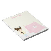 グランピングスリープバーパーティー ノートパッド (アングル)