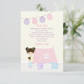 グランピングスリープバーパーティー 招待状 (スタンド正面)