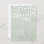 グランピングテントアダルト誕生日旅行客 招待状 (裏面)