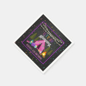 グランピングバースデーパーティーナプキンカスタム スタンダードカクテルナプキン (角)