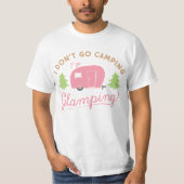 グランピング派 Tシャツ (正面)