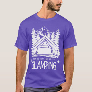 グランピング キャンプ ハイキング キャンパー ギフト Tシャツ