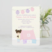 グランピング・スリープオーバー・パーティー 招待状 (スタンド正面)