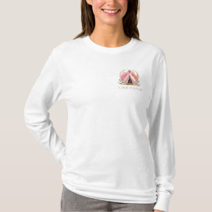 グランピング・バチェラー・パーティー - おしゃれキャンプ花嫁 Tシャツ