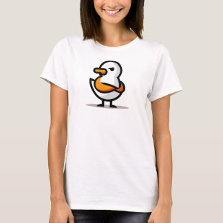 グランピーダック ミニマリスト・キャラクター・マスコット Tシャツ