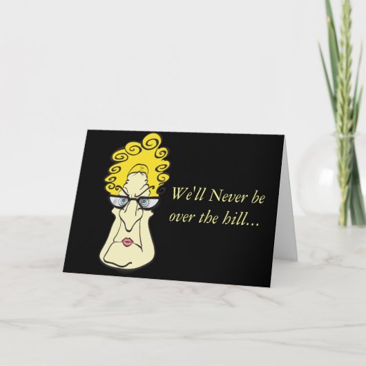 グランピー・オールド・ウーマン カード (正面)