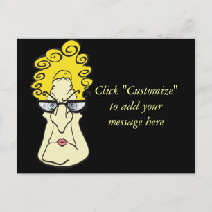 グランピー・オールド・ウーマン ポストカード