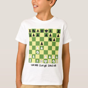 グランフェルト防衛チェスの開口部シャツチェスギフト Tシャツ