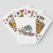 グランプおもしろいマンガラグジュアリーキャンピング トランプ (裏面)