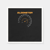 グランプおもしろいーパ祖母おばあちゃん誕生日ギフト スタンダードカクテルナプキン (正面)