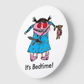 グランプガール時計 ラージ壁時計 (傾斜)