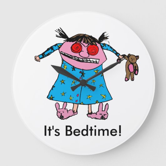 グランプガール時計 ラージ壁時計 (正面)