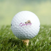 グランプクイーンキャンピングとヴィンテージキャラバン ゴルフボール (インサイチュ 木)