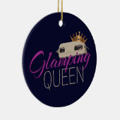 グランプクイーンキャンピングとヴィンテージキャラバン セラミックオーナメント (右)