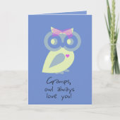 グランプス父の日札 カード (正面)