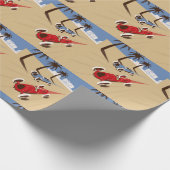 グランプリのレーサーのギフト包むこと ラッピングペーパー (角)