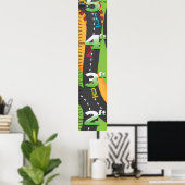 グランプリの生長表。 ポスター (ホームオフィス)