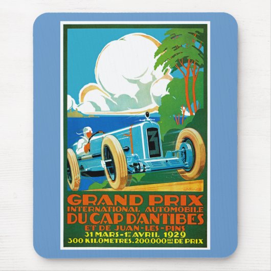 グランプリデュキャップダンティベス マウスパッド (正面)