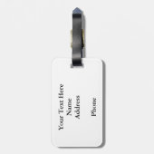 グランプリドレスサージュ乗馬 ラゲッジタグ (裏面縦)