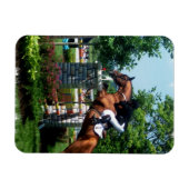 グランプリ乗馬プレミアムマグネット マグネット (横)