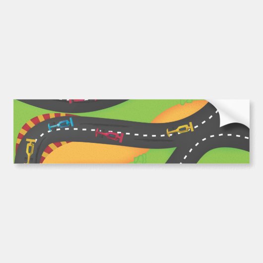 グランプリ バンパーステッカー (正面)