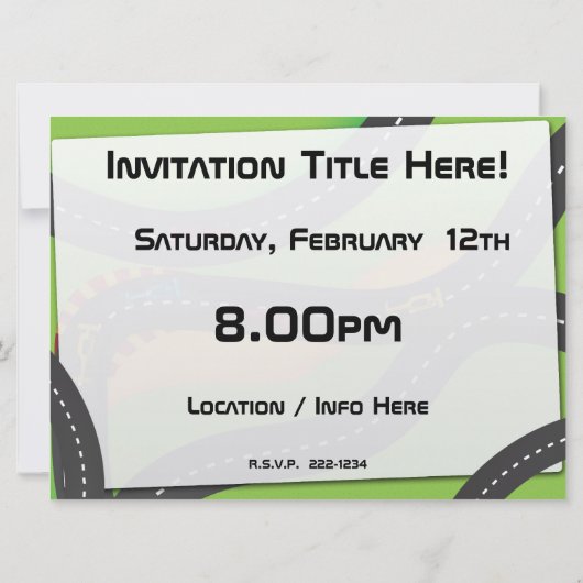 グランプリ 招待状 (裏面)