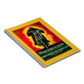 グランプレミオデエスパーナヴィンテージポスターヨーロッパ ノートブック (右側)