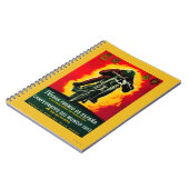 グランプレミオデエスパーナヴィンテージポスターヨーロッパ ノートブック (左側)