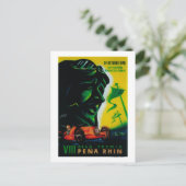 グランプレミオペナラインヴィンテージポスターヨーロッパ ポストカード (スタンド正面)