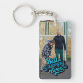 グランプ最高のー史上最高 |グランドパ写真 キーホルダー (正面)