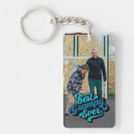 グランプ最高のー史上最高 |グランドパ写真 キーホルダー