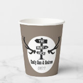 グランプ素朴カントリー狩りはバーンウッドパップ 紙コップ (裏面)