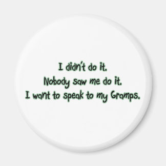 グランプ話スしたい マグネット