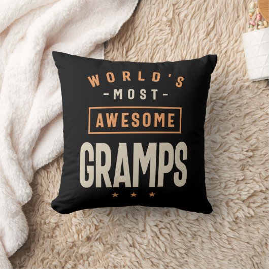 グランプ：究極の祖父 クッション (ブランケット)
