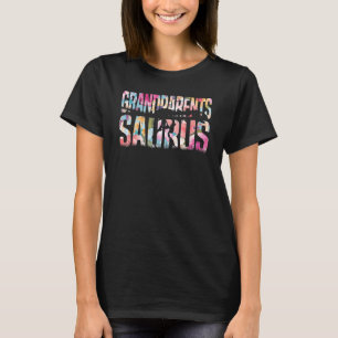 グランペラントサウルスレックスおばあちゃんレックス祖父母Sa Tシャツ