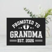 グランマに昇格！2026年赤ちゃん発表 招待状 (スタンド正面)