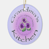 グランマキッチンオーナメント セラミックオーナメント (左)