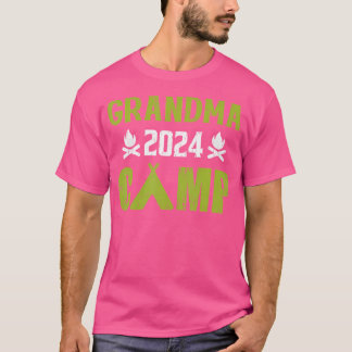グランマキャンプ 2024 ファミリーバケーション 夏のキャンプC Tシャツ