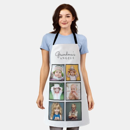 グランマズエンジェルカスタムズ写真テンプレート エプロン (着用した状態)