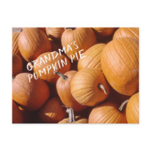 グランマズパンプキンパイレシピオレンジ秋スカッシュ