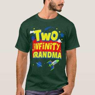 グランマツーインフィニティアンドビヨンド誕生日装飾 Tシャツ