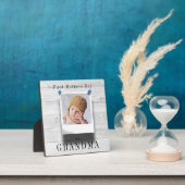 グランマナファースト孫写真テンプレートウッド フォトプラーク (インサイチュ)