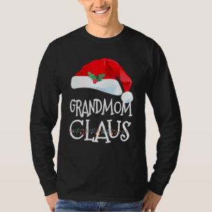 グランマムクロース クリスマスパジャマ ファミリーマッチング Xmas Tシャツ