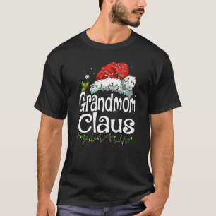 グランマムクロース サンタ クリスマス パジャマ ファミリーマッチ Tシャツ