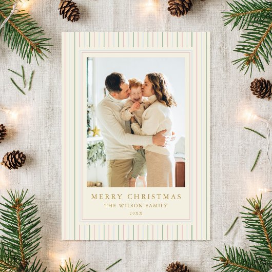 グランマリennial クリスマス ストライプ 1枚の写真