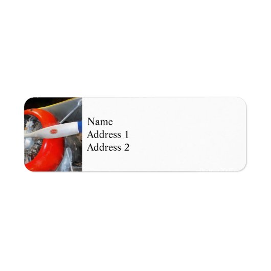 グランマンF3F-2バイプレーン ラベル (正面)