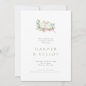 グランミレニアム ラブ バーズ カップルシャワー 招待状 (正面)